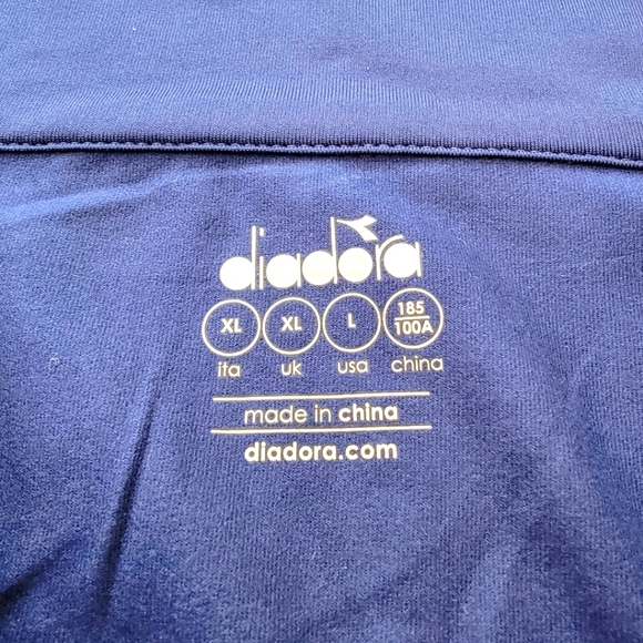 BRAND NEW Diadora Warm Up Winter Shirt Men's Size Large - Picture 9 of 10